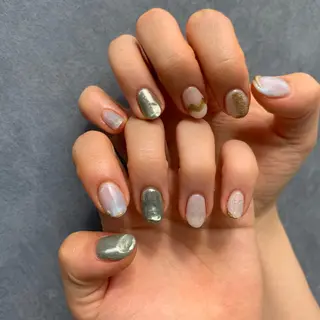 ネイル 《ニュアンスネイル》 risaのネイルデザイン
