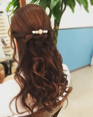 ショート ミディアム セミロング ヘアアレンジ 早朝✨ヘアセット 着付け/清水玲歌のヘアスタイル