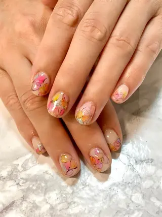ネイル nail salon アルストロメリアのネイルデザイン