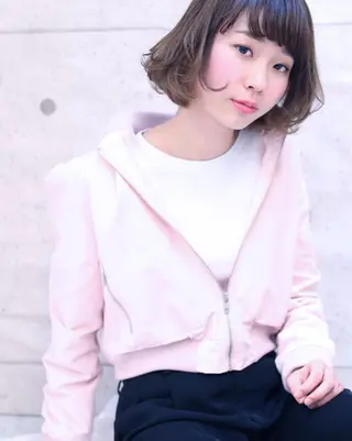 ミディアム YOKOI SHINJIのヘアスタイル