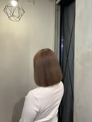 カラー 宮島 華湖のヘアスタイル