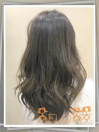 ロング 渋谷レイヤーカット❌ 縮毛矯正専門/武田涼のヘアスタイル