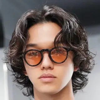 ミディアム パーマ ヘアアレンジ メンズ fifth 石川 凪のヘアスタイル