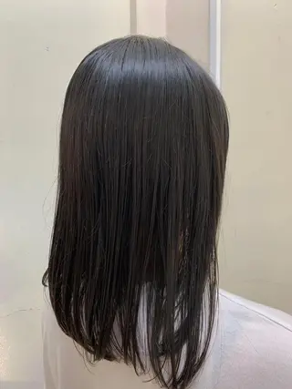 セミロング カラー 村上 吉斗のヘアスタイル