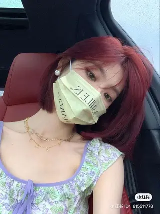 カラー 莉乃/縮毛矯正/髪質 改善/艶カラーのヘアスタイル