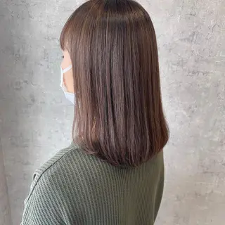セミロング パーマ ヘアアレンジ 🌻あいり merci.🌻のヘアスタイル