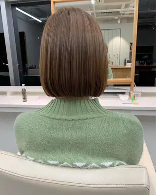 ショート クニモトハルナ ボブ/柔らかカラーのヘアスタイル