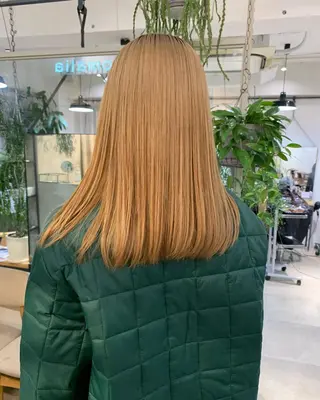 ロング 小顔レイヤー×コンパ クトボブ/林隆平のヘアスタイル