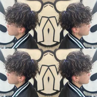 ショート パーマ メンズ 1ｍｍも妥協しない 圧倒的メンズカットのヘアスタイル