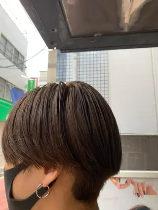 ショート カラー パーマ ヘアアレンジ メンズ ネイル マツエク・マツパ Sia中野新橋 『JUNYA』のヘアスタイル