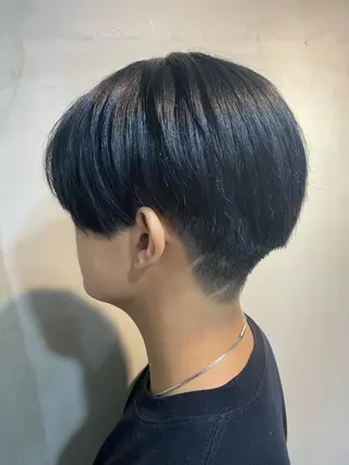 ショート カラー メンズ 寳泉 章弘のヘアスタイル