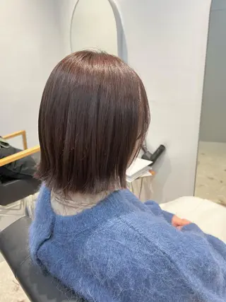 ショート カラー 谷町/Le'a /竹原しおなのヘアスタイル
