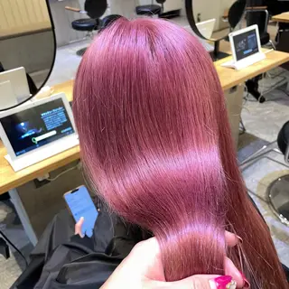 ロング カラー 💘韓国レイヤー上 品カラーruru💘のヘアスタイル