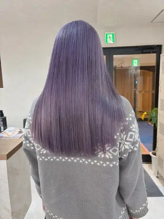 ロング すずか ／艶感カラー🪽🫧のヘアスタイル