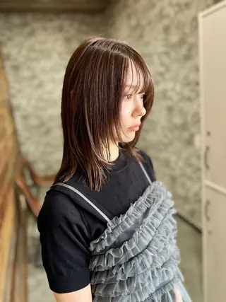ミディアム yoshihara yuukiのヘアスタイル