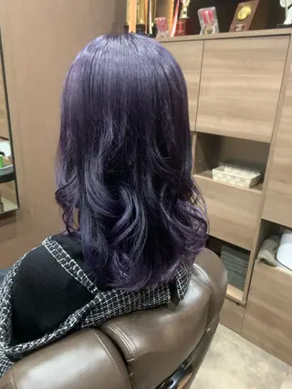 セミロング カラー カラーモデル大募集 Maiのヘアスタイル