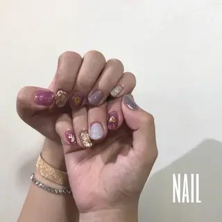 ネイル 【淡色color/ nail】maikoのネイルデザイン