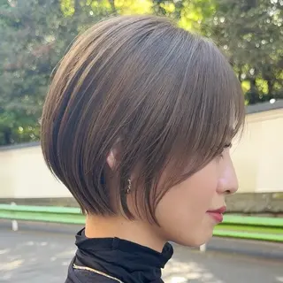 ショート 藤川 明英里のヘアスタイル