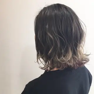 ミディアム カラー Kazu .Kのヘアスタイル
