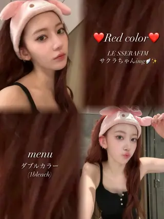 ロング カラー 🎀ハイトーン・艶 カラー HANA🎀のヘアスタイル