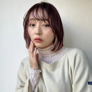 ショート インナーカラー◆ ダブルカラー◆ 上原のヘアスタイル
