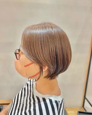 ショート シノハラ ガクト ショート/白髪ぼかしのヘアスタイル