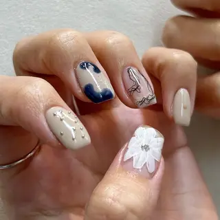 ネイル ユキ @_yk_nail_のネイルデザイン