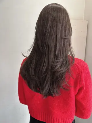 ロング カラー レイヤーカット✂️ 横浜No1♡下鳥翔子のヘアスタイル