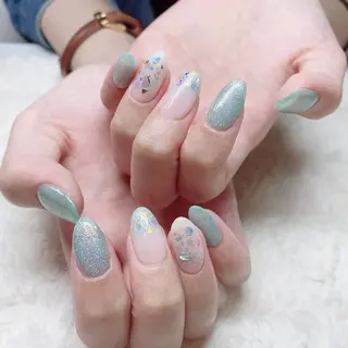 ショート カラー Ki kiのネイルデザイン