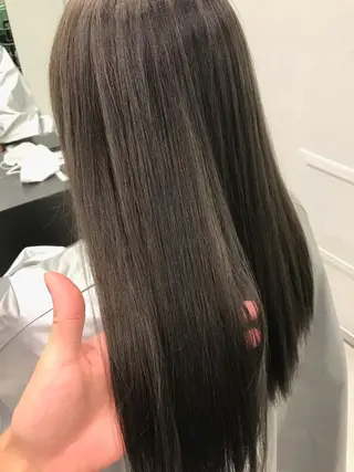 ロング カラー ヘアアレンジ 【代表】 たき〜のヘアスタイル