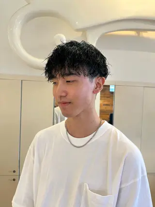 パーマ メンズ特化/ 安藤太一のヘアスタイル