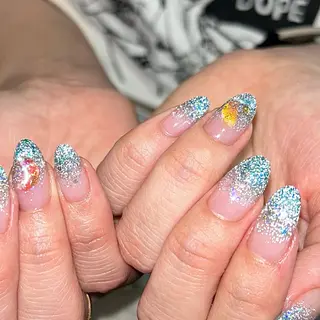 ネイル パラあり！フィルイン 美フォルムのネイルデザイン