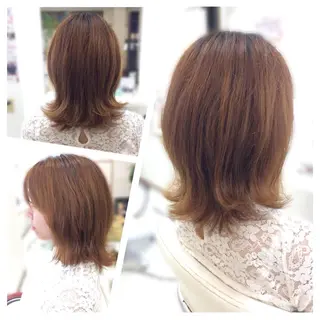 ミディアム いけだ ゆうのヘアスタイル