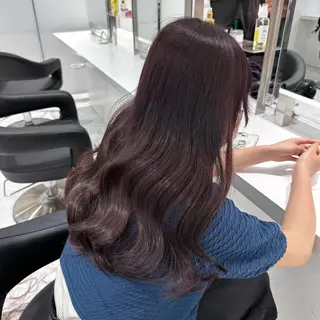 ロング カラー ♡上品韓国髪♡ブラ ウン/SAYATOのヘアスタイル
