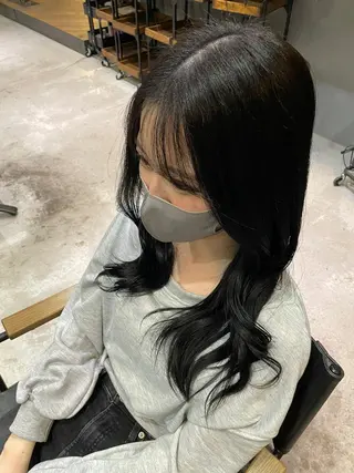 ロング カラー 艶髪/透明感カラー/ 韓国/nonokaのヘアスタイル