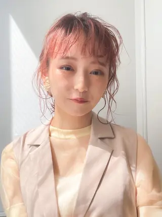 ミディアム カラー ✨カラー支持No.1 🧸ワキ カナコ🧸のヘアスタイル
