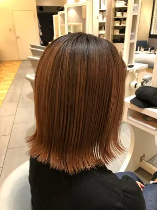 ミディアム FLAPPER所属・コテ巻きパーマ /パーマ/亀井のヘアスタイル