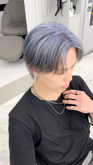 カラー ハイトーン職人 ♡中島凱人のヘアスタイル