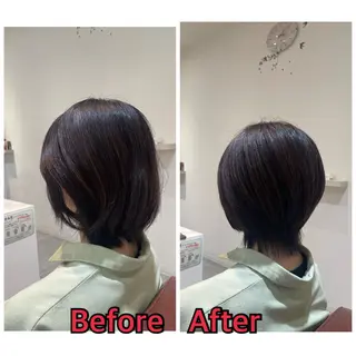 ショート 平 真亜里のヘアスタイル