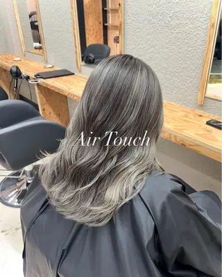 セミロング カラー 💖梅田レイヤー💖 副店長Tsubasaのヘアスタイル