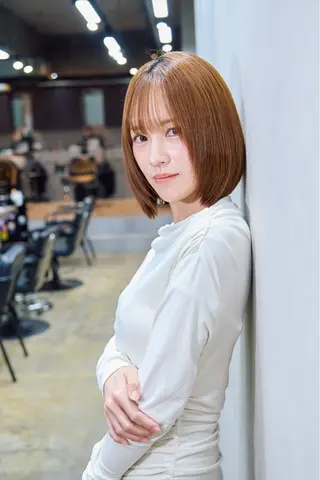 ミディアム ニュアンスカラー/ 🫧レミ(坊主)のヘアスタイル