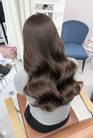 ロング 艶カラー/髪質改善 サラサ💟のヘアスタイル