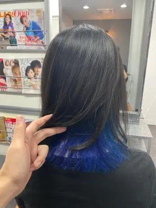 ミディアム 平田 広大のヘアスタイル