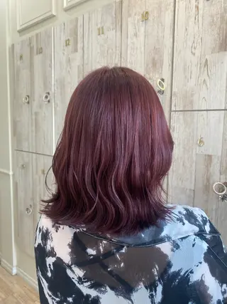 ミディアム 髪質改善カラーエステ 🫧 / 齋藤 朱夏のヘアスタイル