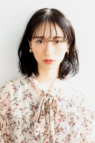 ミディアム カラー LOOP hairのヘアスタイル