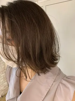 ミディアム ✨ハイトーン✨艶髪 ✨髪質改善✨和田のヘアスタイル
