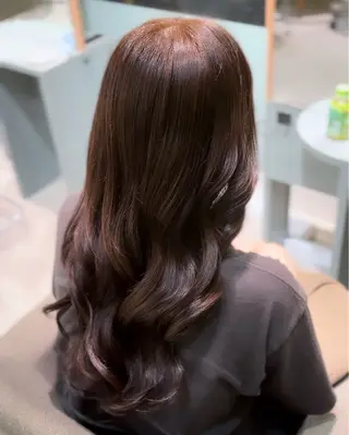 ロング レイヤー/韓国透明感 カラー/nanokaのヘアスタイル