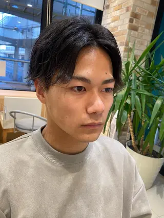 ショート メンズ 🩵波巻き／ツイスパ HARU💎のヘアスタイル