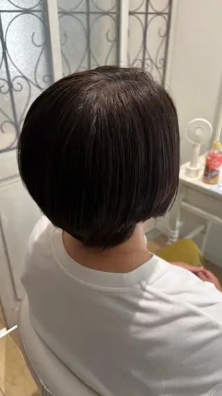 ミディアム 似合わせ 顔周りYUUGAのヘアスタイル