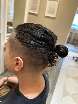 パーマ メンズ 石井秀二郎メンズ パーマ京都河原町のヘアスタイル